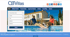 Desktop Screenshot of cbvillas.com